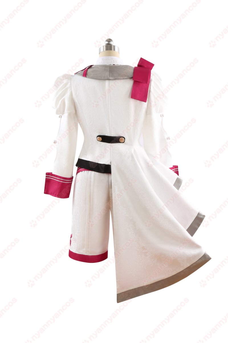 画像7: 高品質 実物撮影 ユメ エス カンナ ライカ 冴霧笑主  花群冬芽 名都神無  宝丈萊香 溶けた心 思い出のスノーホワイト ベリイ・ベリイ・スイート・ホワイト あんさんぶるスターズ! あんスタ 風 コスチューム コスプレ衣装  オーダーメイド (7)