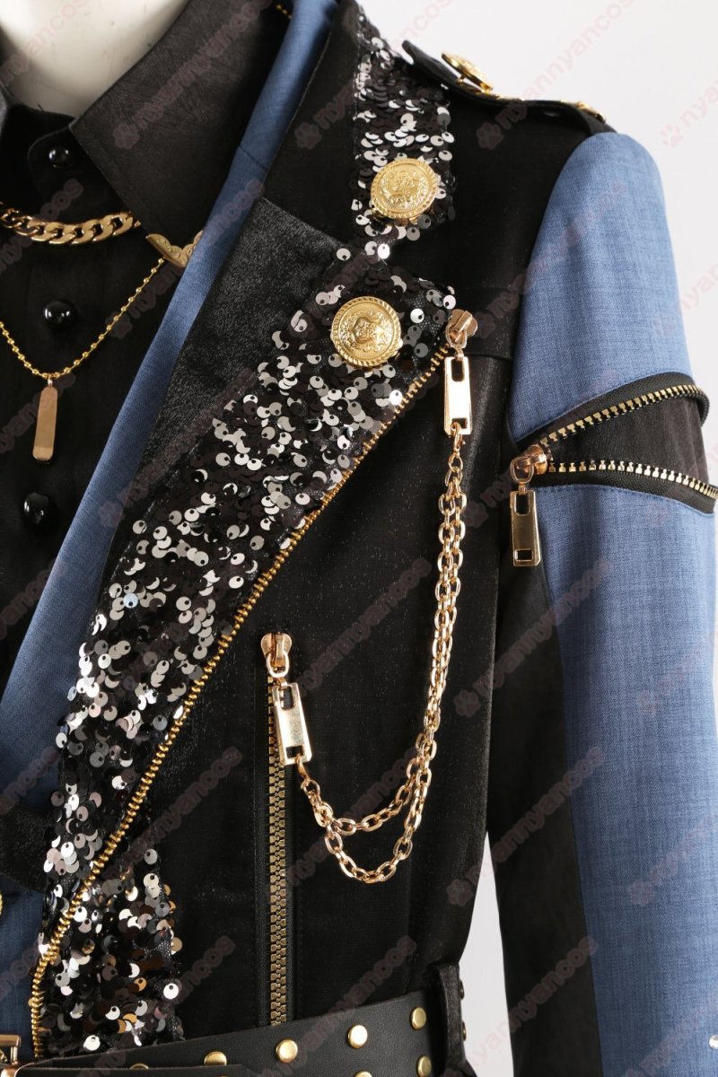 画像10: 高品質 実物撮影 神代類 天馬司 KAITO 青柳冬弥 東雲彰人 鏡音レン 守沢千秋 漣ジュン 瀬名泉 逆先夏目 フュージョン DI:Verse カラフル★世界で輝く星たち プロセカ×あんスタ プロジェクトセカイ あんさんぶるスターズ 風 コスチューム コスプレ衣装  オーダーメイド (10)