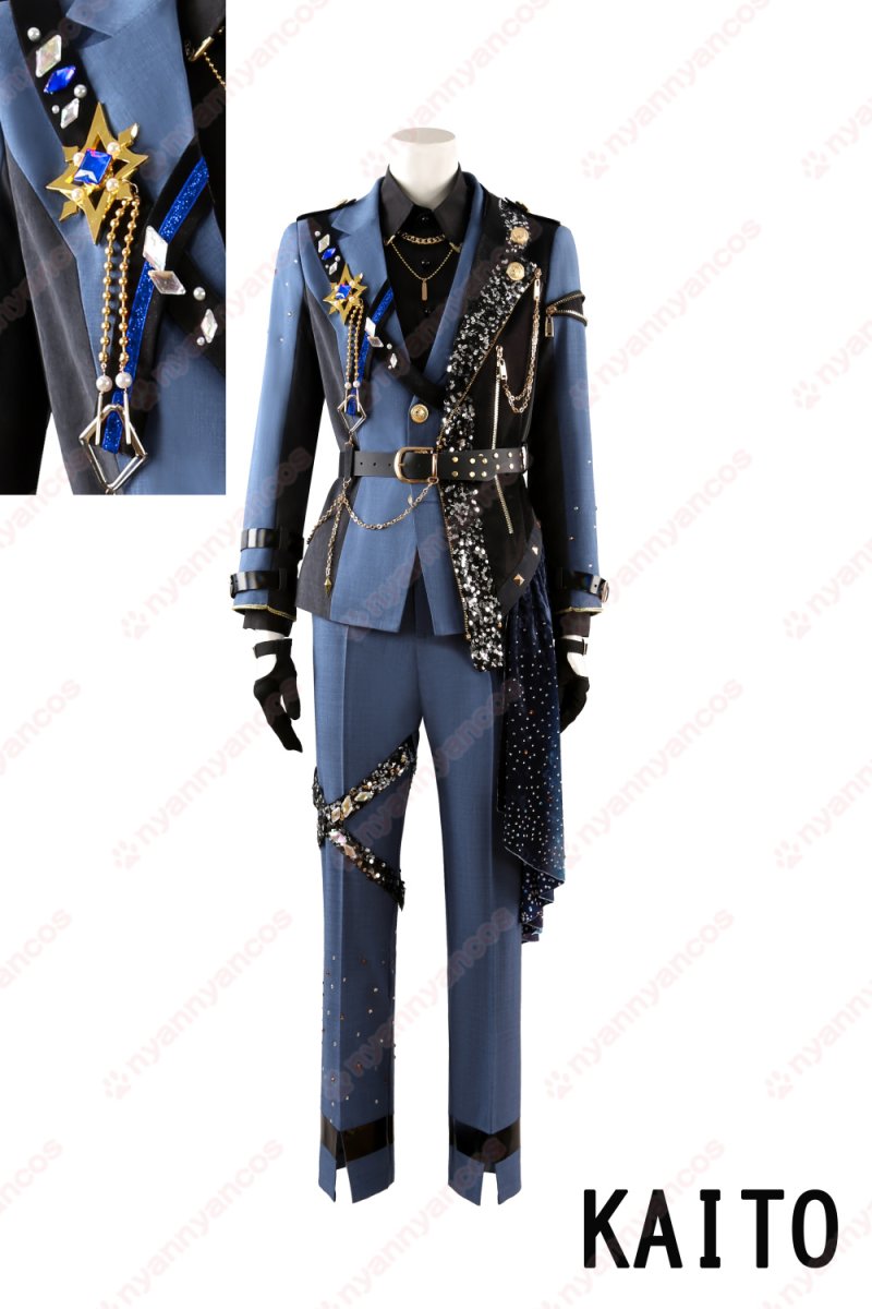 画像28: 高品質 実物撮影 神代類 天馬司 KAITO 青柳冬弥 東雲彰人 鏡音レン 守沢千秋 漣ジュン 瀬名泉 逆先夏目 フュージョン DI:Verse カラフル★世界で輝く星たち プロセカ×あんスタ プロジェクトセカイ あんさんぶるスターズ 風 コスチューム コスプレ衣装  オーダーメイド (28)