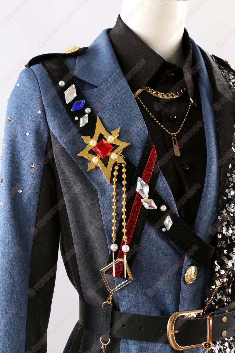 画像7: 高品質 実物撮影 神代類 天馬司 KAITO 青柳冬弥 東雲彰人 鏡音レン 守沢千秋 漣ジュン 瀬名泉 逆先夏目 フュージョン DI:Verse カラフル★世界で輝く星たち プロセカ×あんスタ プロジェクトセカイ あんさんぶるスターズ 風 コスチューム コスプレ衣装  オーダーメイド (7)