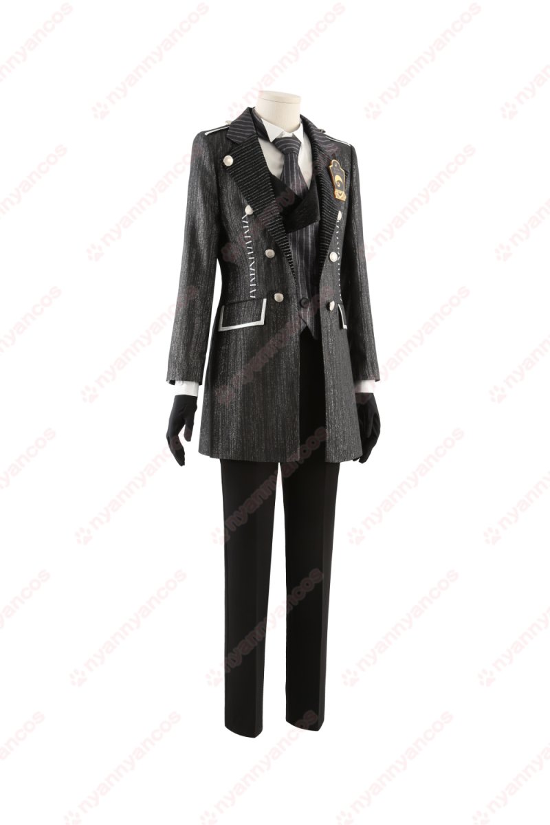 画像2: 高品質 実物撮影  マレウス  Malleus  ナイトメアースーツ 2024 ハロウィン ツイステ  ツイステッドワンダーランド  風 コスチューム コスプレ衣装  オーダーメイド (2)