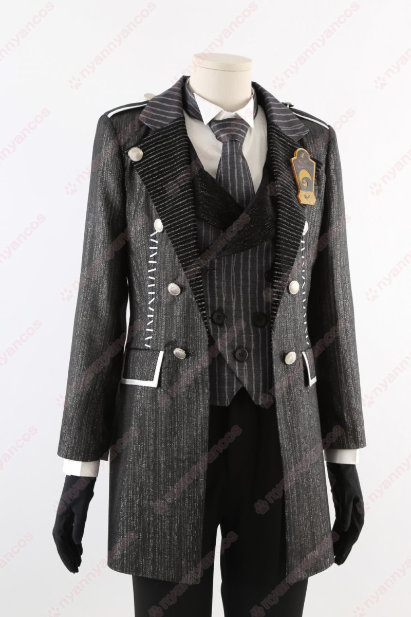 画像5: 高品質 実物撮影  マレウス  Malleus  ナイトメアースーツ 2024 ハロウィン ツイステ  ツイステッドワンダーランド  風 コスチューム コスプレ衣装  オーダーメイド (5)