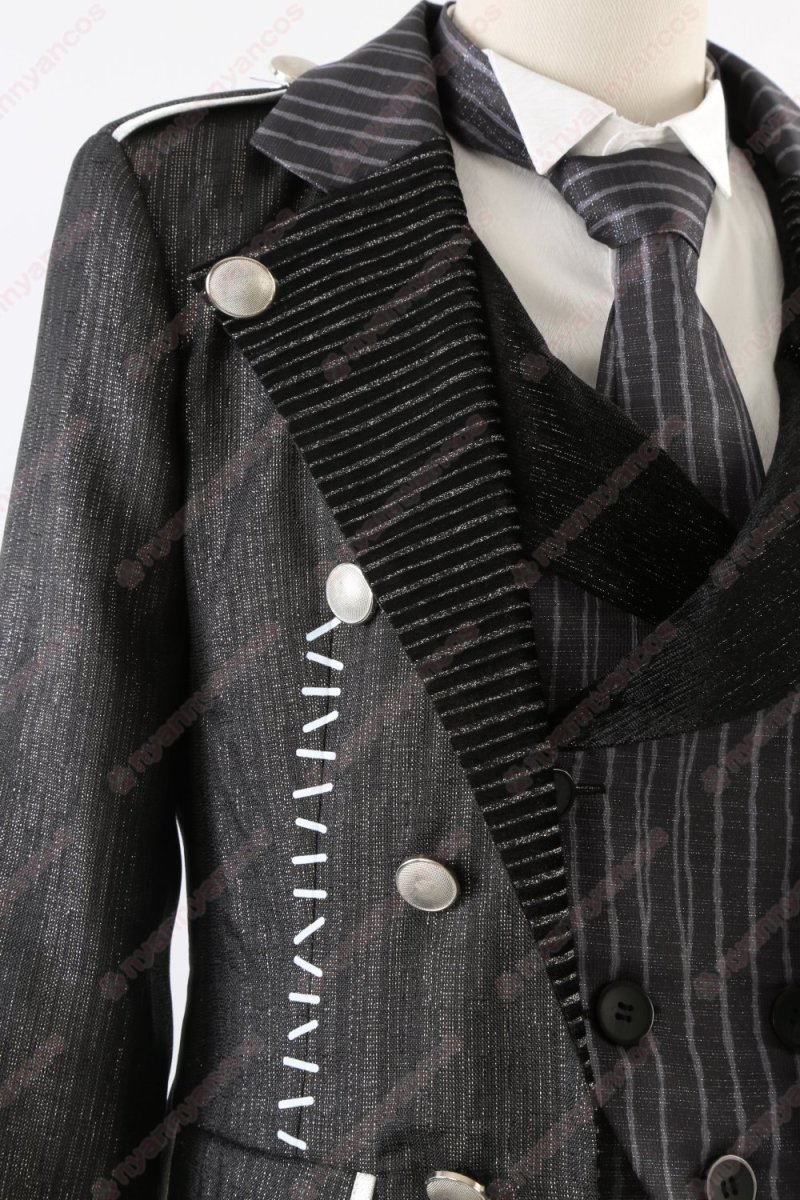 画像6: 高品質 実物撮影  マレウス  Malleus  ナイトメアースーツ 2024 ハロウィン ツイステ  ツイステッドワンダーランド  風 コスチューム コスプレ衣装  オーダーメイド (6)