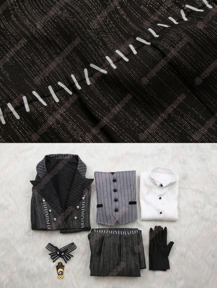 画像14: 高品質 実物撮影  ヴィル Vil ナイトメアースーツ 2024 ハロウィン ツイステ  ツイステッドワンダーランド  風 コスチューム コスプレ衣装  オーダーメイド (14)