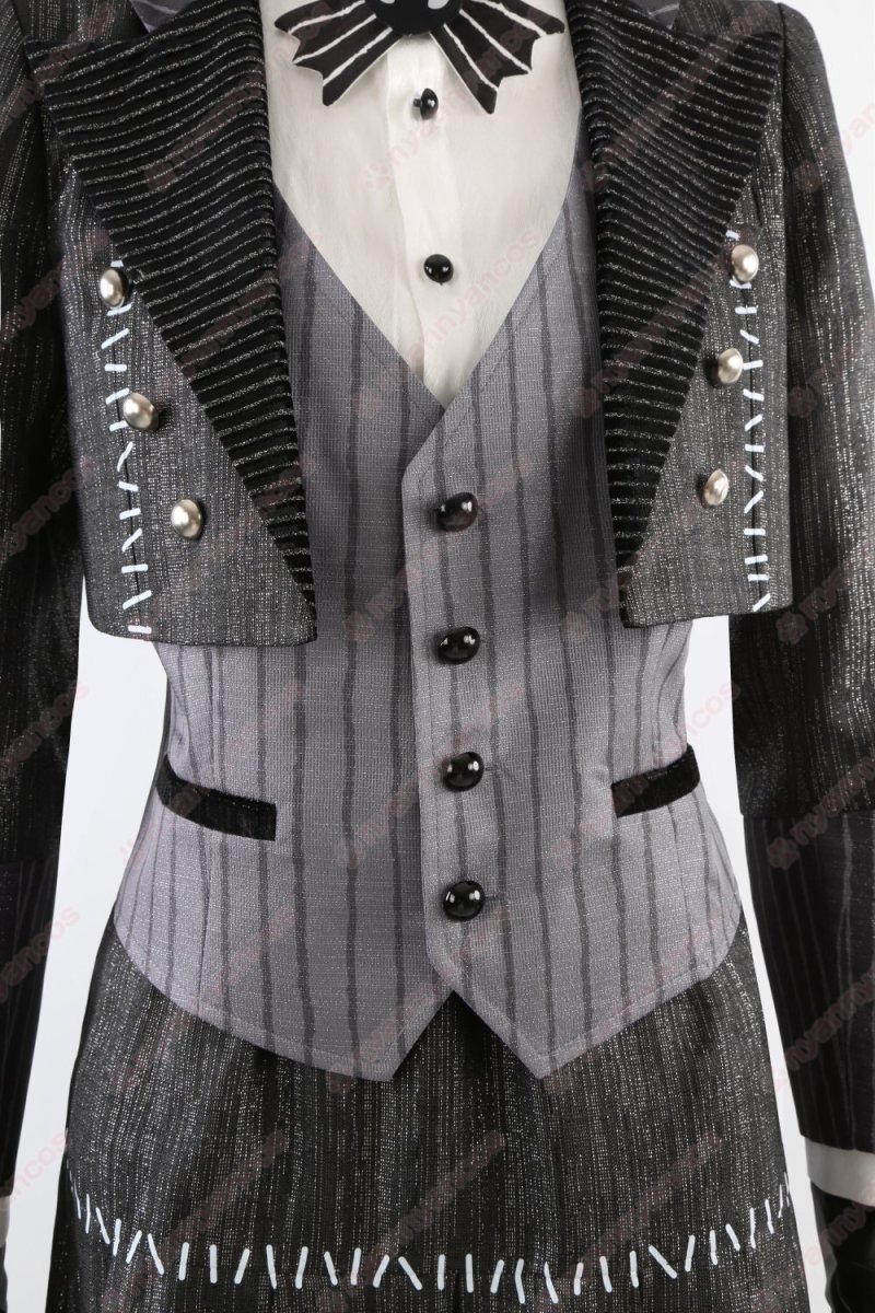 画像8: 高品質 実物撮影  ヴィル Vil ナイトメアースーツ 2024 ハロウィン ツイステ  ツイステッドワンダーランド  風 コスチューム コスプレ衣装  オーダーメイド (8)