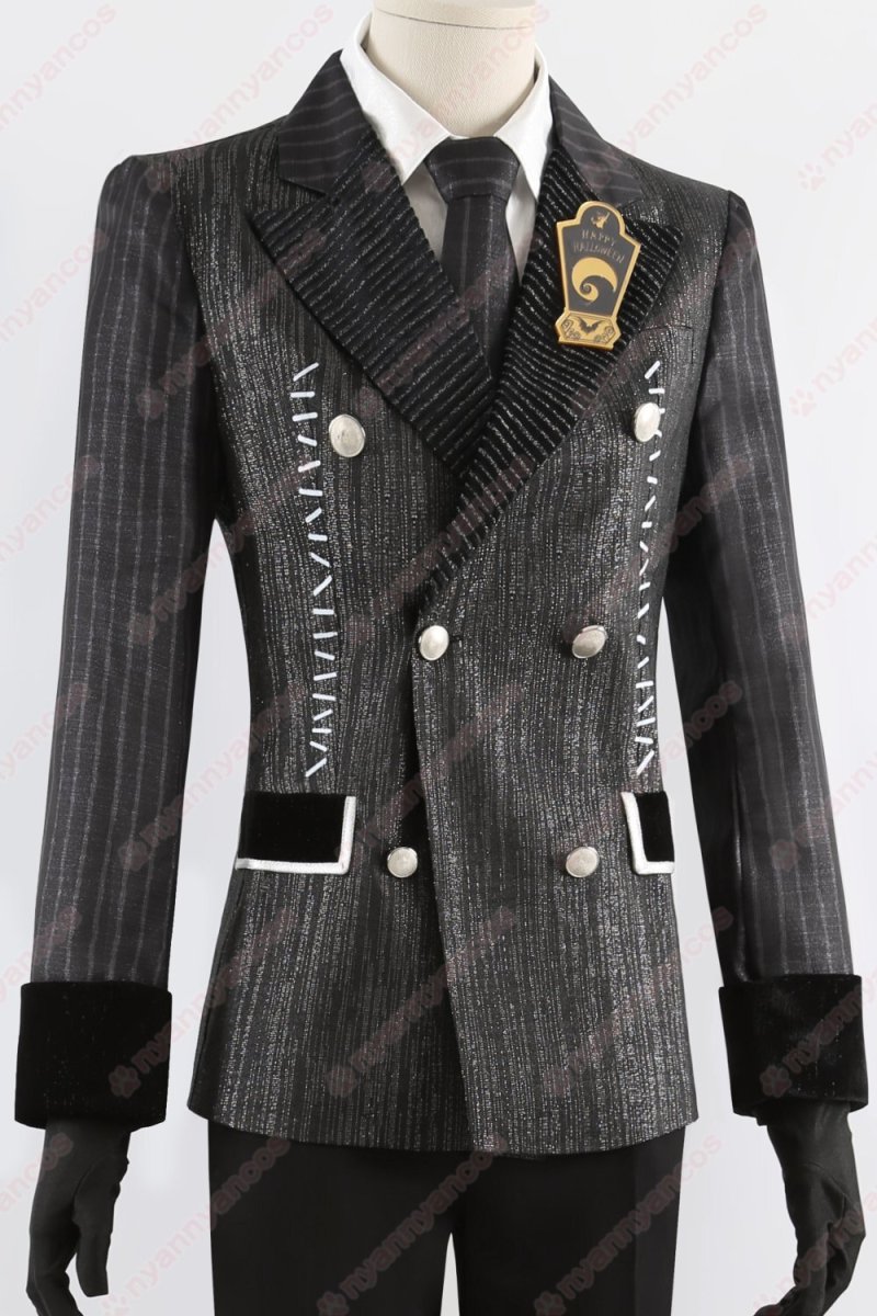 画像6: 高品質 実物撮影  アズール　Azul ナイトメアースーツ 2024 ハロウィン ツイステ  ツイステッドワンダーランド  風 コスチューム コスプレ衣装  オーダーメイド (6)