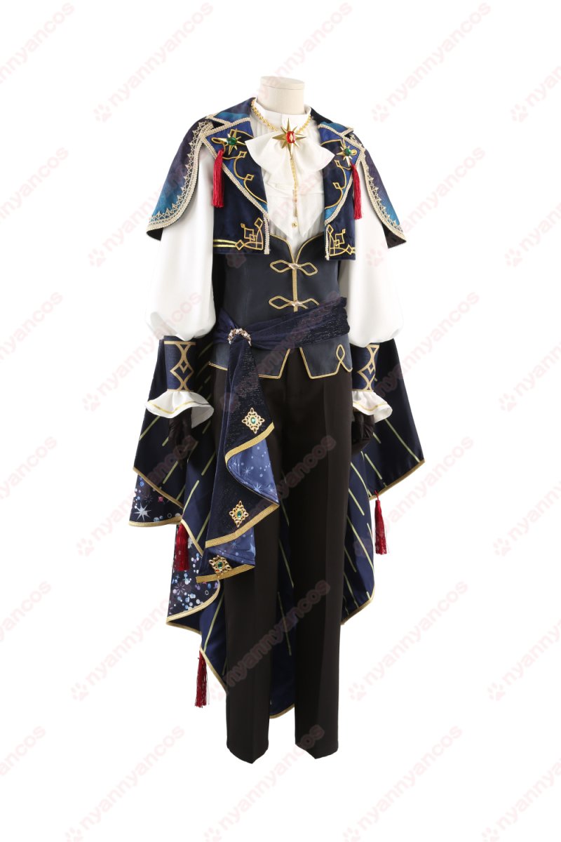 画像2: 高品質 実物撮影 影片みか 斎宮宗 進化の時！宇宙かける星の鳴動 星の鳴動響きし時に  あんさんぶるスターズ! あんスタ 風 コスチューム コスプレ衣装  オーダーメイド (2)