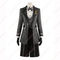 画像1: 高品質 実物撮影  エペル Epel ナイトメアースーツ 2024 ハロウィン ツイステ  ツイステッドワンダーランド  風 コスチューム コスプレ衣装  オーダーメイド (1)