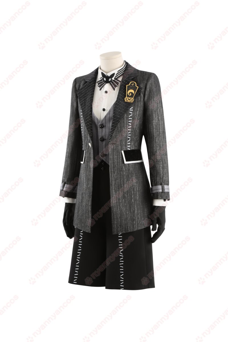 画像3: 高品質 実物撮影  エペル Epel ナイトメアースーツ 2024 ハロウィン ツイステ  ツイステッドワンダーランド  風 コスチューム コスプレ衣装  オーダーメイド (3)