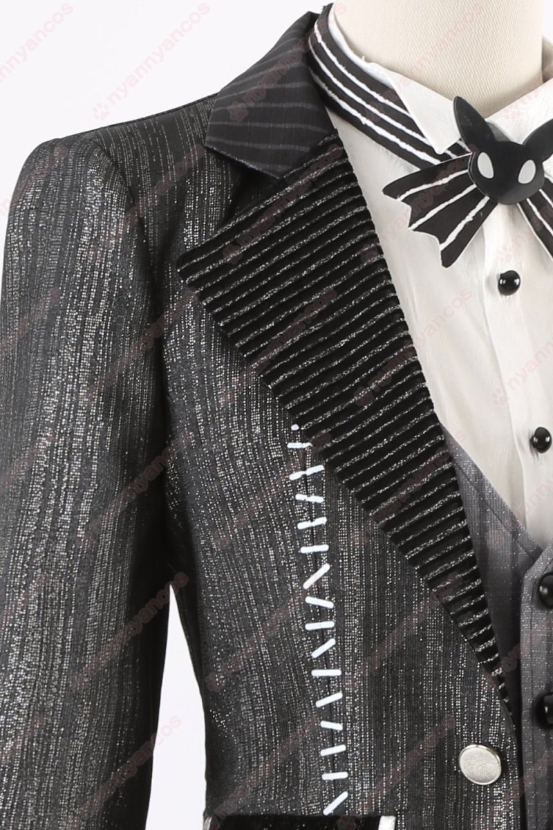 画像6: 高品質 実物撮影  エペル Epel ナイトメアースーツ 2024 ハロウィン ツイステ  ツイステッドワンダーランド  風 コスチューム コスプレ衣装  オーダーメイド (6)