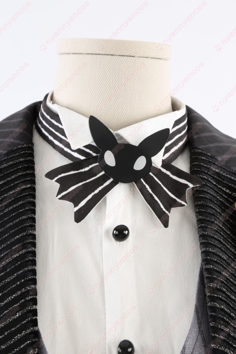 画像8: 高品質 実物撮影  エペル Epel ナイトメアースーツ 2024 ハロウィン ツイステ  ツイステッドワンダーランド  風 コスチューム コスプレ衣装  オーダーメイド (8)