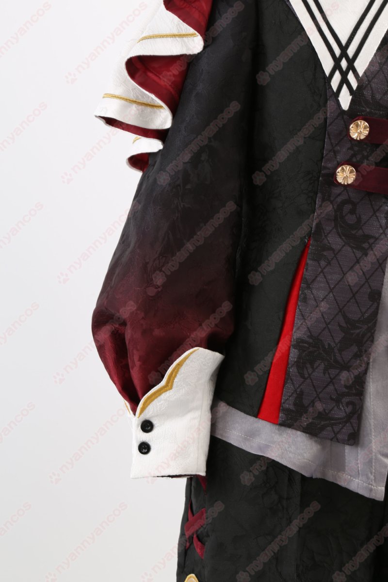 画像11: 高品質 実物撮影 仙石忍 朱桜司 真白友也 ユメ 花群冬芽 Ha/Lo ハロ 堕天使たちの晩餐会  あんさんぶるスターズ! あんスタ 風 コスチューム コスプレ衣装  オーダーメイド (11)