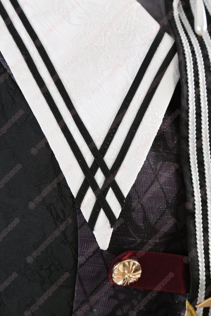 画像14: 高品質 実物撮影 仙石忍 朱桜司 真白友也 ユメ 花群冬芽 Ha/Lo ハロ 堕天使たちの晩餐会  あんさんぶるスターズ! あんスタ 風 コスチューム コスプレ衣装  オーダーメイド (14)