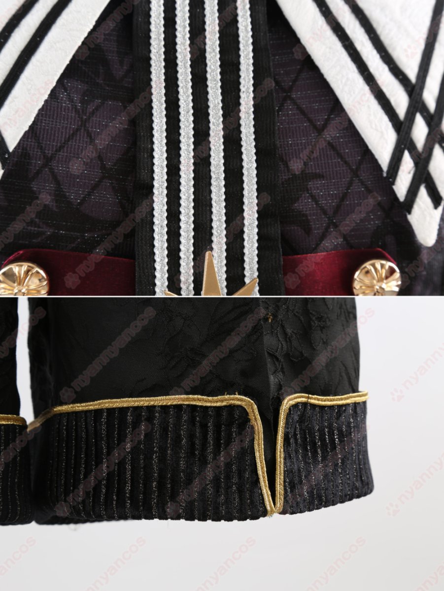 画像16: 高品質 実物撮影 仙石忍 朱桜司 真白友也 ユメ 花群冬芽 Ha/Lo ハロ 堕天使たちの晩餐会  あんさんぶるスターズ! あんスタ 風 コスチューム コスプレ衣装  オーダーメイド (16)