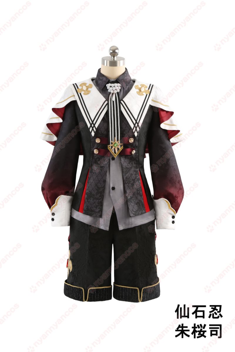 画像3: 高品質 実物撮影 仙石忍 朱桜司 真白友也 ユメ 花群冬芽 Ha/Lo ハロ 堕天使たちの晩餐会  あんさんぶるスターズ! あんスタ 風 コスチューム コスプレ衣装  オーダーメイド (3)