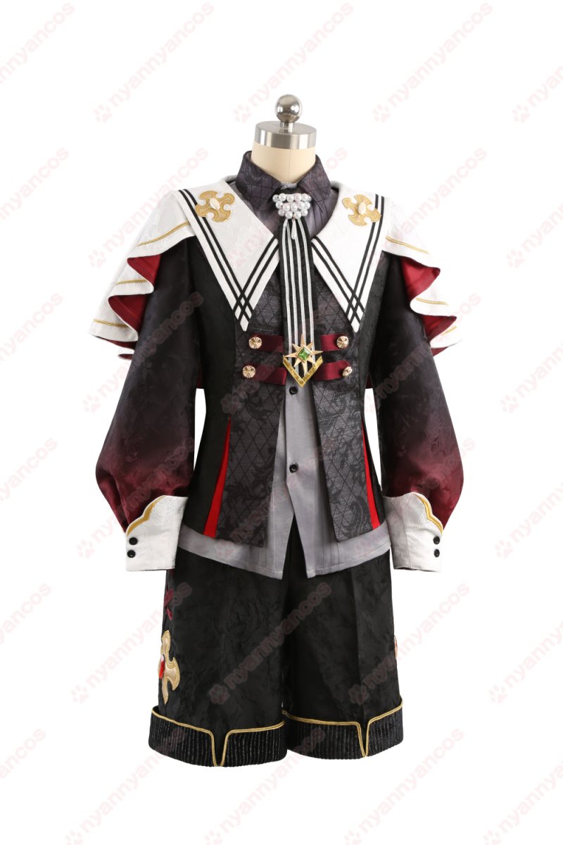 画像4: 高品質 実物撮影 仙石忍 朱桜司 真白友也 ユメ 花群冬芽 Ha/Lo ハロ 堕天使たちの晩餐会  あんさんぶるスターズ! あんスタ 風 コスチューム コスプレ衣装  オーダーメイド (4)