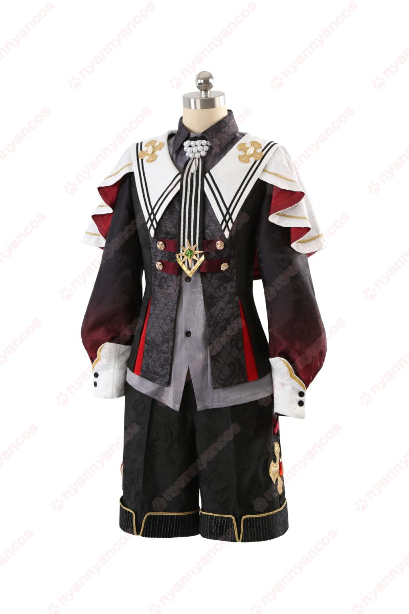 画像2: 高品質 実物撮影 仙石忍 朱桜司 真白友也 ユメ 花群冬芽 Ha/Lo ハロ 堕天使たちの晩餐会  あんさんぶるスターズ! あんスタ 風 コスチューム コスプレ衣装  オーダーメイド (2)