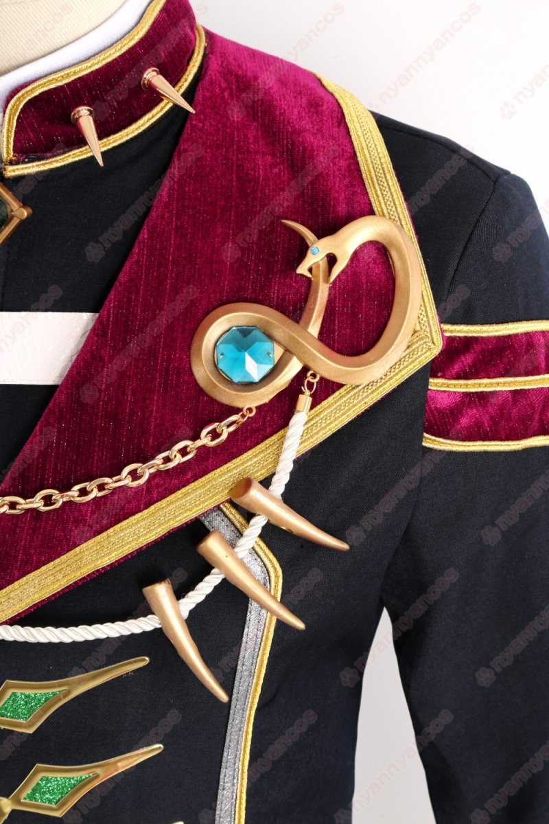 画像8: 高品質 実物撮影 七種茨 乱凪砂 巴日和 漣ジュン Slither ウロボロスと地底の住処 円環のRefraction  あんさんぶるスターズ! あんスタ 風 コスチューム コスプレ衣装  オーダーメイド (8)