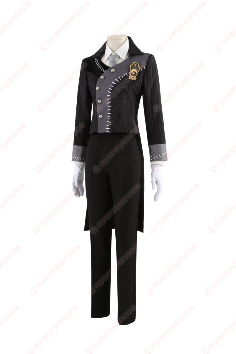 画像3: 高品質 実物撮影  ジェイド Jade ナイトメアースーツ 2024 ハロウィン ツイステ  ツイステッドワンダーランド  風 コスチューム コスプレ衣装  オーダーメイド (3)