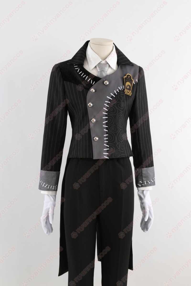 画像5: 高品質 実物撮影  ジェイド Jade ナイトメアースーツ 2024 ハロウィン ツイステ  ツイステッドワンダーランド  風 コスチューム コスプレ衣装  オーダーメイド (5)