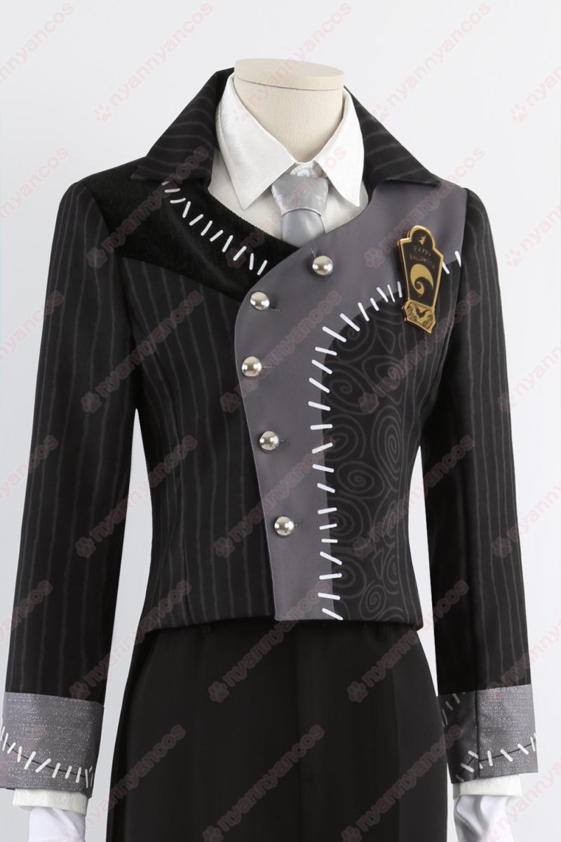 画像6: 高品質 実物撮影  ジェイド Jade ナイトメアースーツ 2024 ハロウィン ツイステ  ツイステッドワンダーランド  風 コスチューム コスプレ衣装  オーダーメイド (6)