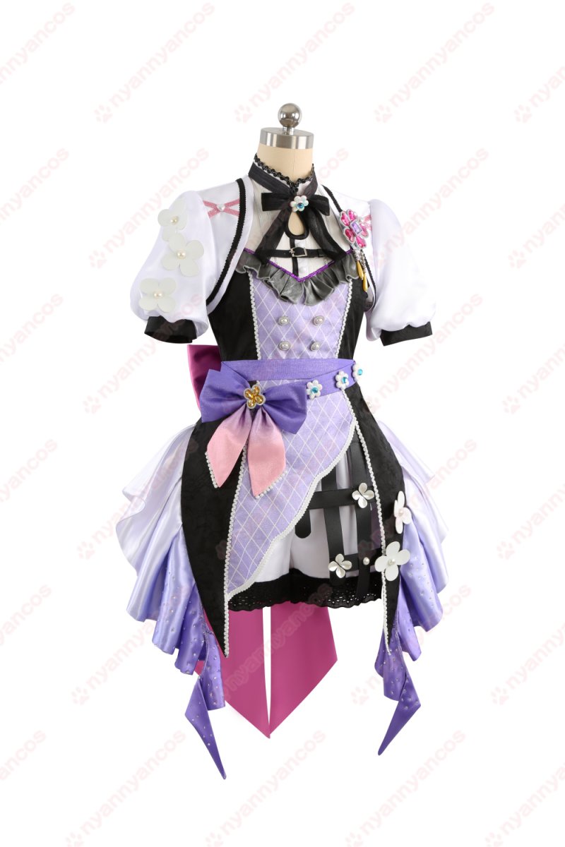 画像2: 高品質 実物撮影 花群冬芽 ユメ 導く夢世界  あんさんぶるスターズ! あんスタ 風 コスチューム コスプレ衣装  オーダーメイド (2)