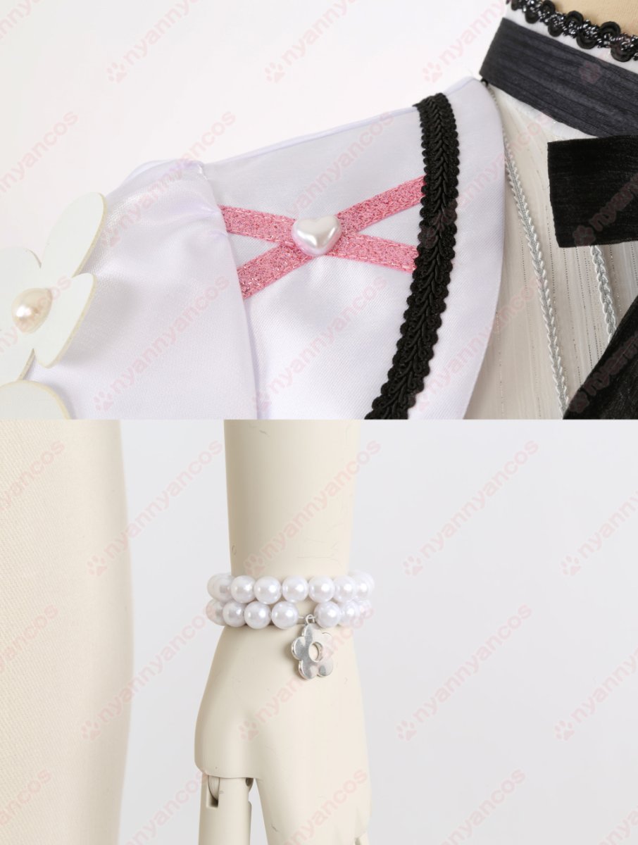 画像22: 高品質 実物撮影 花群冬芽 ユメ 導く夢世界  あんさんぶるスターズ! あんスタ 風 コスチューム コスプレ衣装  オーダーメイド (22)