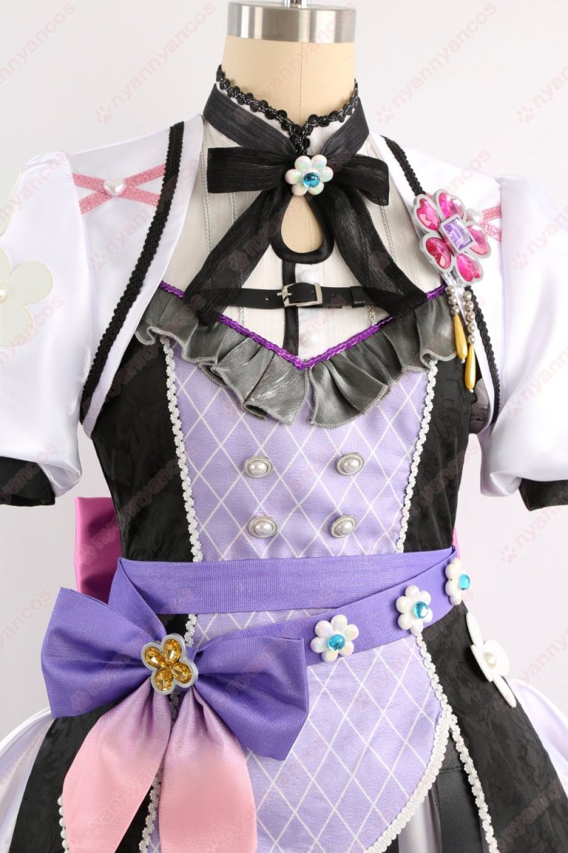 画像6: 高品質 実物撮影 花群冬芽 ユメ 導く夢世界  あんさんぶるスターズ! あんスタ 風 コスチューム コスプレ衣装  オーダーメイド (6)