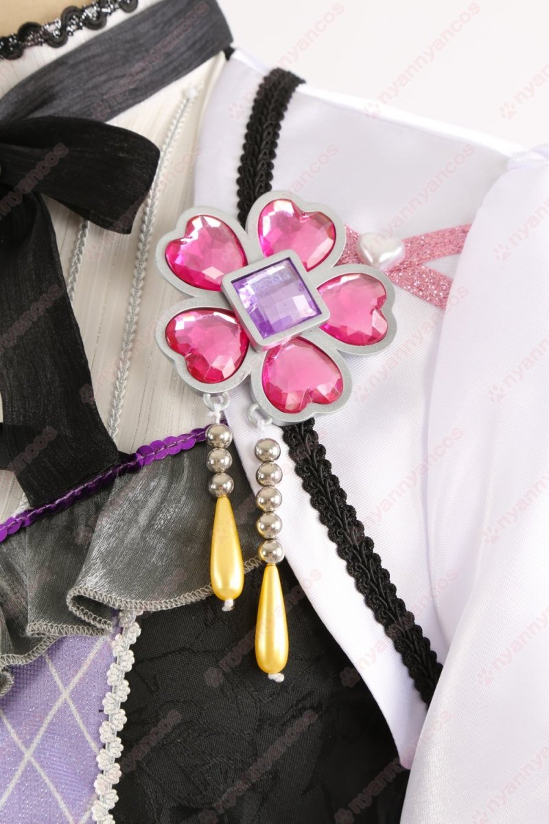 画像9: 高品質 実物撮影 花群冬芽 ユメ 導く夢世界  あんさんぶるスターズ! あんスタ 風 コスチューム コスプレ衣装  オーダーメイド (9)