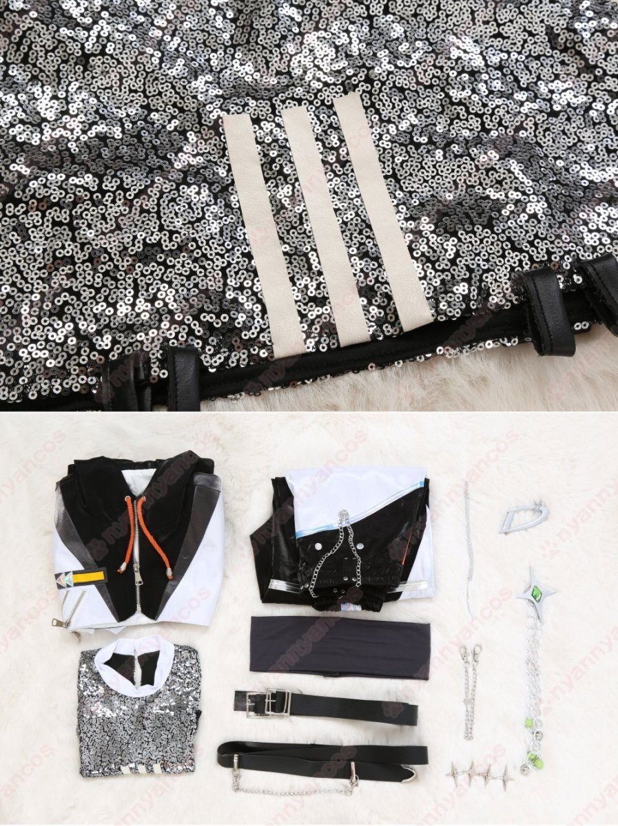 画像24: 高品質 実物撮影 衣更真緒 守沢千秋 巴日和 月永レオ  MODE/D LOCK YOUR GAZE  あんさんぶるスターズ! あんスタ 風 コスチューム コスプレ衣装  オーダーメイド (24)