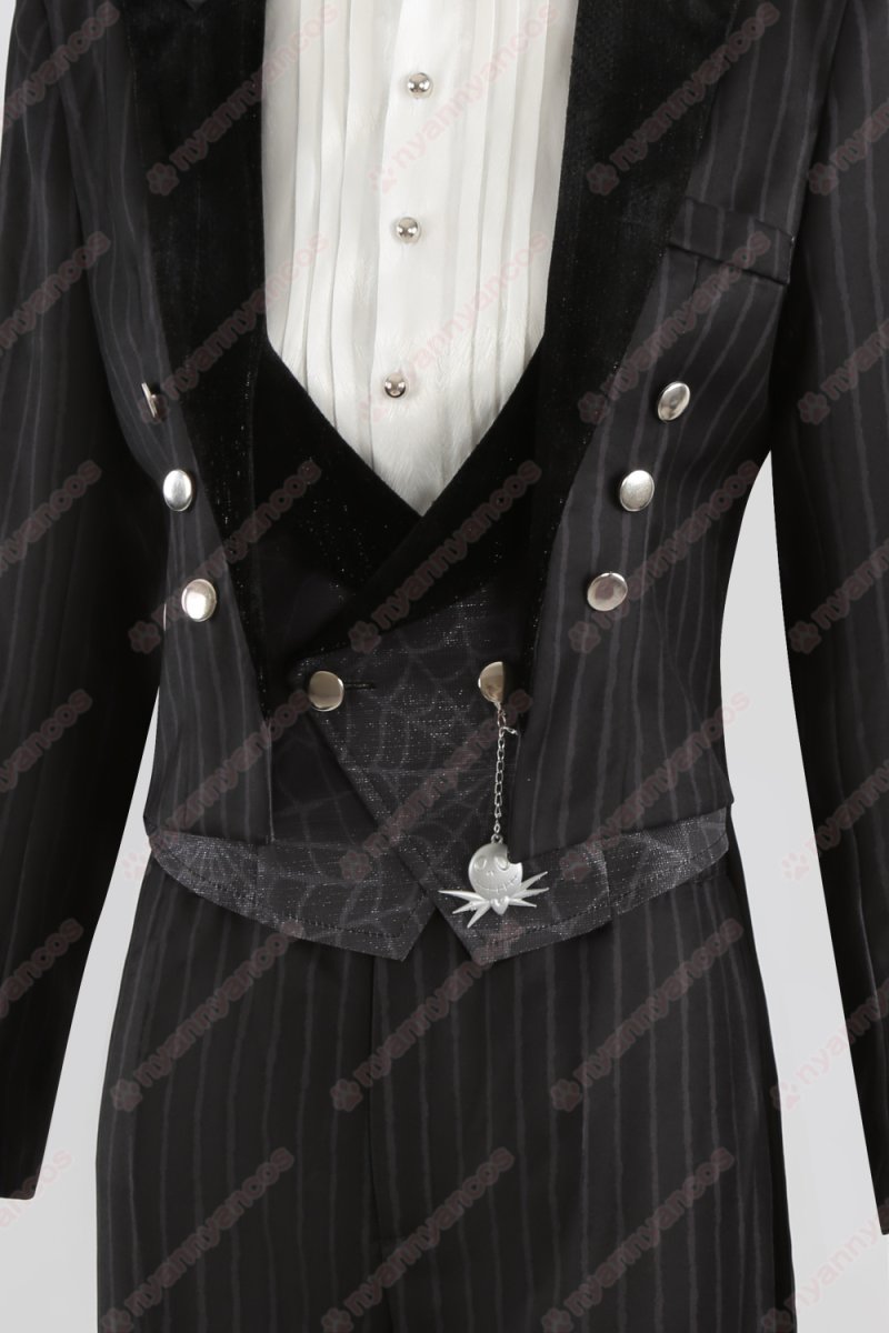 画像11: 高品質 実物撮影  レオナ Leona ナイトメアースーツ 2024 ハロウィン ツイステ  ツイステッドワンダーランド  風 コスチューム コスプレ衣装  オーダーメイド (11)