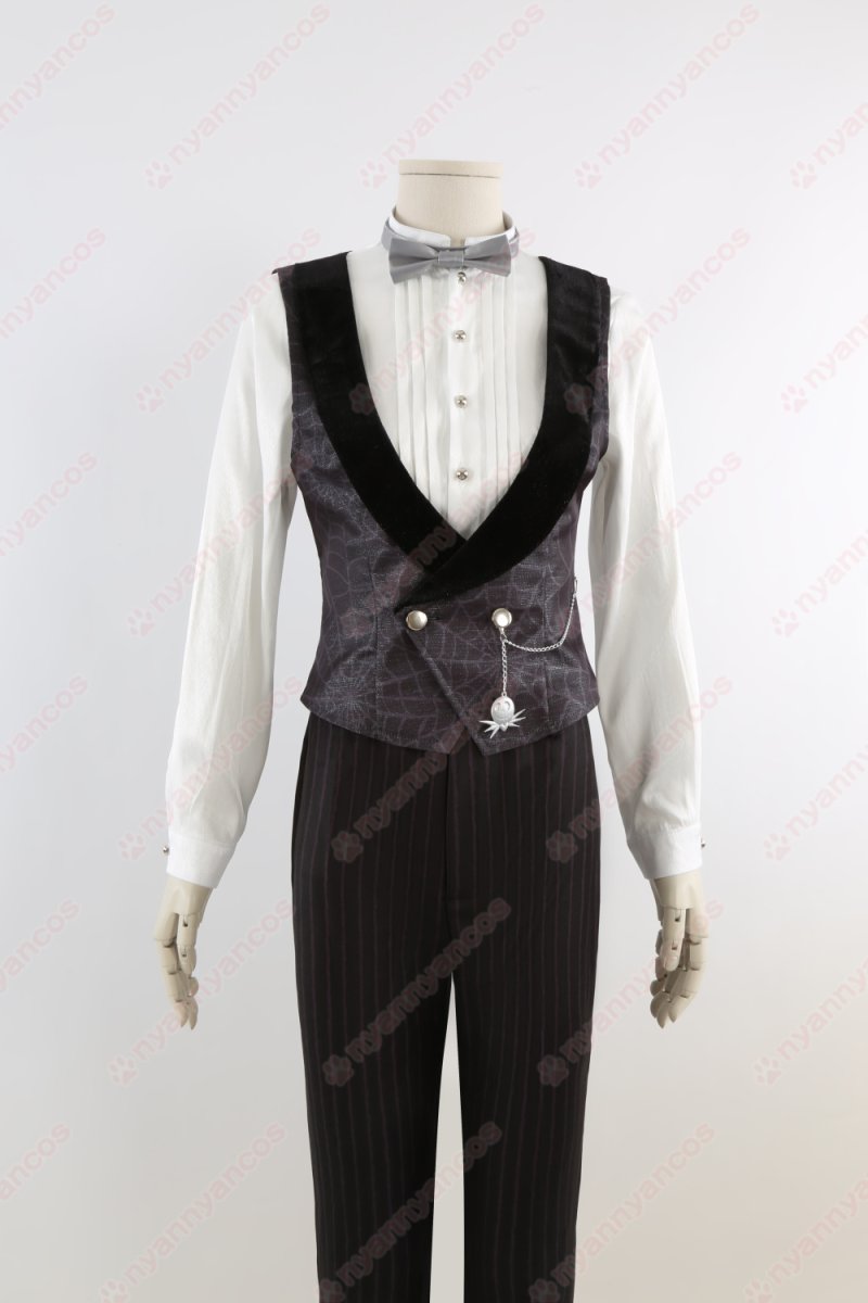 画像14: 高品質 実物撮影  レオナ Leona ナイトメアースーツ 2024 ハロウィン ツイステ  ツイステッドワンダーランド  風 コスチューム コスプレ衣装  オーダーメイド (14)