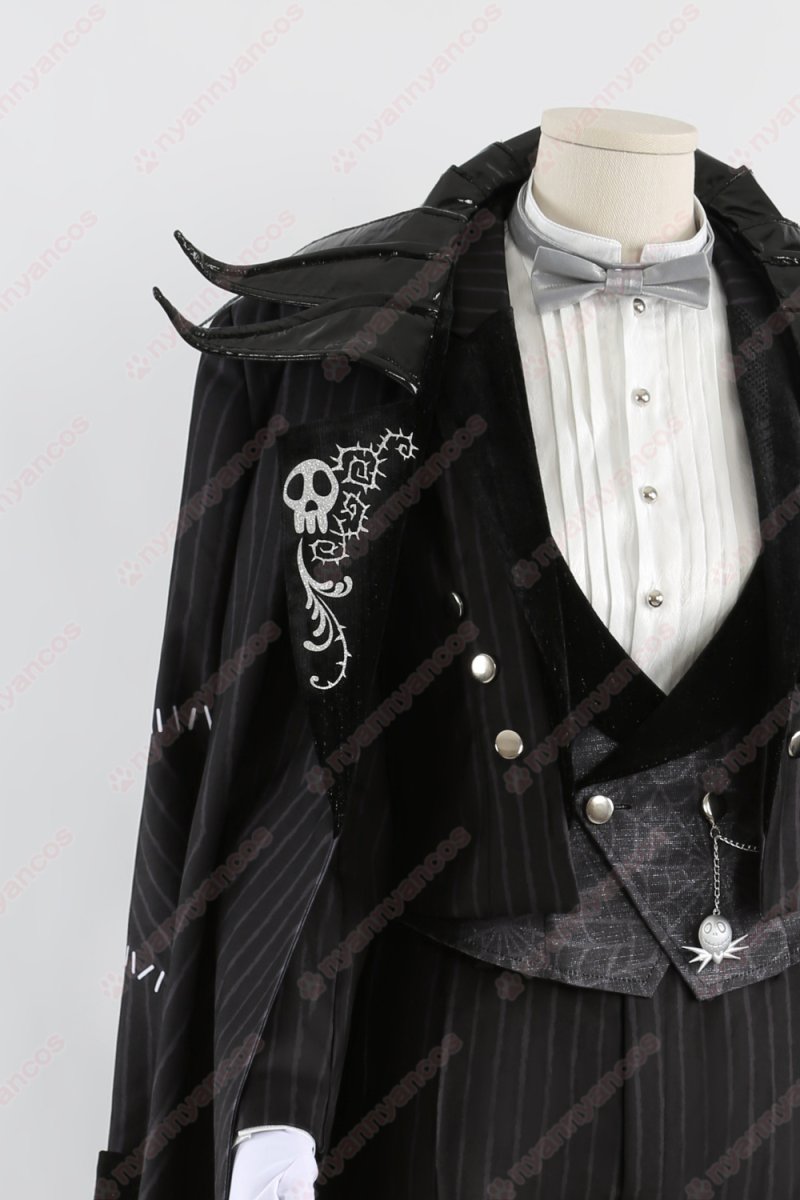 画像6: 高品質 実物撮影  レオナ Leona ナイトメアースーツ 2024 ハロウィン ツイステ  ツイステッドワンダーランド  風 コスチューム コスプレ衣装  オーダーメイド (6)