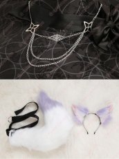 画像20: 高品質 実物撮影　玖夜 エターナル アメジストナイト  NU: カーニバル ニューカーニバル 風 コスプレ衣装 コスチューム オーダーメイド (20)