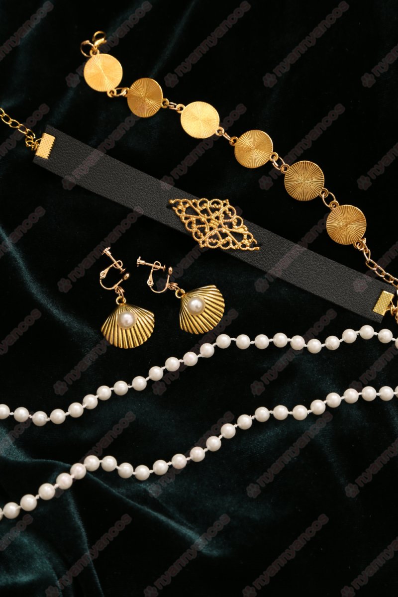 画像15: 高品質 実物撮影  ジョルジーナ ジェイド フロイドの母  ツイステ  ツイステッドワンダーランド  風 コスチューム コスプレ衣装  オーダーメイド (15)