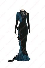 画像2: 高品質 実物撮影  ジョルジーナ ジェイド フロイドの母  ツイステ  ツイステッドワンダーランド  風 コスチューム コスプレ衣装  オーダーメイド (2)