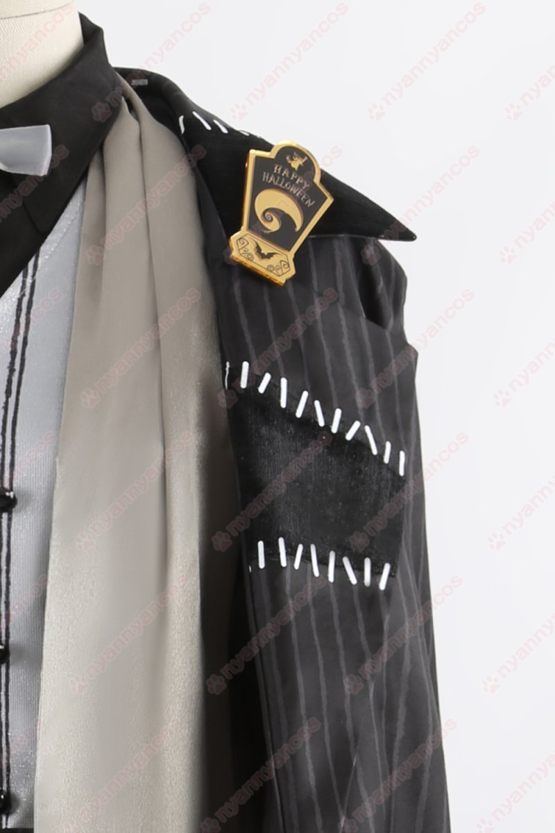 画像8: 高品質 実物撮影  セベク Sebek ナイトメアースーツ 2024 ハロウィン ツイステ  ツイステッドワンダーランド  風 コスチューム コスプレ衣装  オーダーメイド (8)