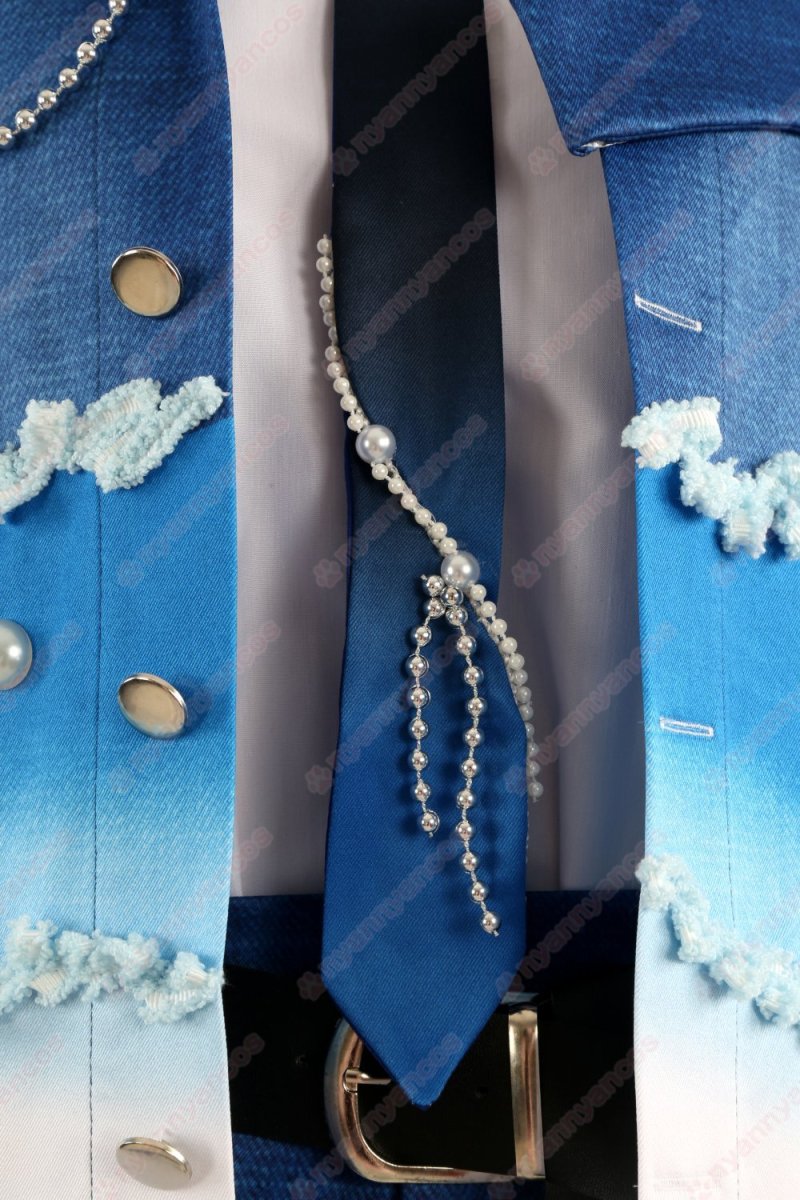 画像15: 高品質 実物撮影 乙狩アドニス 神崎颯馬 遊木真 深海奏汰 月永レオ 青葉つむぎ 巴日和 Deep into you Neptu ネプトゥ 十周年   あんさんぶるスターズ! あんスタ 風 コスチューム コスプレ衣装  オーダーメイド (15)