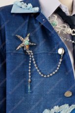 画像8: 高品質 実物撮影 乙狩アドニス 神崎颯馬 遊木真 深海奏汰 月永レオ 青葉つむぎ 巴日和 Deep into you Neptu ネプトゥ 十周年   あんさんぶるスターズ! あんスタ 風 コスチューム コスプレ衣装  オーダーメイド (8)