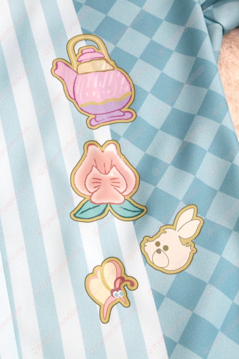 画像21: 高品質 実物撮影  フロイド Floyd 薔薇の王国のホワイトラビットフェス ラビット・ウェア  ツイステ  ツイステッドワンダーランド  風 コスチューム コスプレ衣装  オーダーメイド (21)