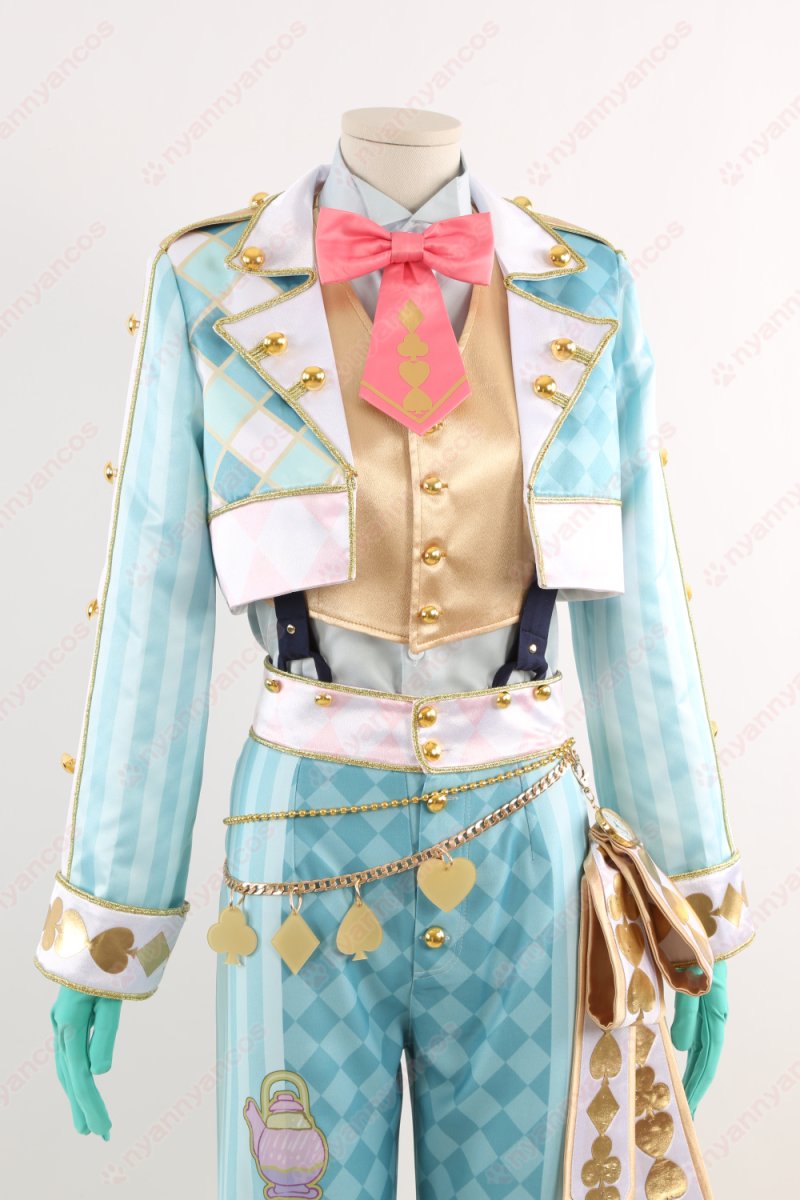 画像6: 高品質 実物撮影  フロイド Floyd 薔薇の王国のホワイトラビットフェス ラビット・ウェア  ツイステ  ツイステッドワンダーランド  風 コスチューム コスプレ衣装  オーダーメイド (6)