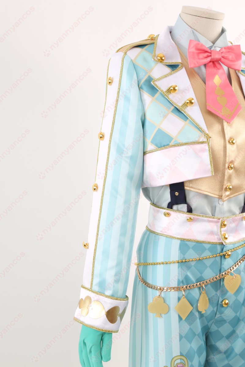 画像9: 高品質 実物撮影  フロイド Floyd 薔薇の王国のホワイトラビットフェス ラビット・ウェア  ツイステ  ツイステッドワンダーランド  風 コスチューム コスプレ衣装  オーダーメイド (9)