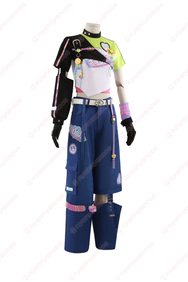 画像2: 高品質 実物撮影 日々樹渉 椎名ニキ 仁兎なずな 紫之創 三毛縞斑 ユメ PM6:∞ ピーエム・シックスむげんだい らびゅ&ピース伝説 十周年 あんさんぶるスターズ! あんスタ 風 コスチューム コスプレ衣装  オーダーメイド (2)