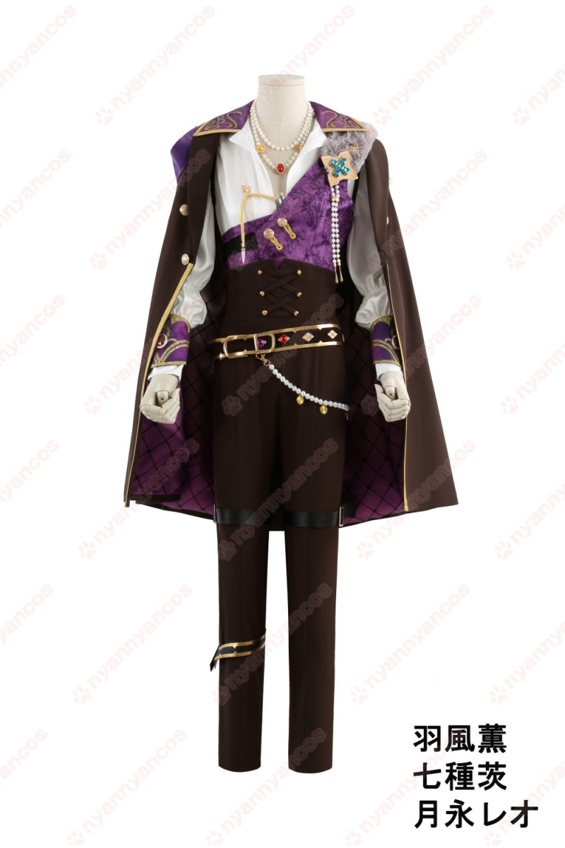 画像5: 高品質 実物撮影 天城燐音 羽風薫 月永レオ 七種茨 ロイヤルフラッシュ  あんさんぶるスターズ! あんスタ 風 コスチューム コスプレ衣装  オーダーメイド (5)