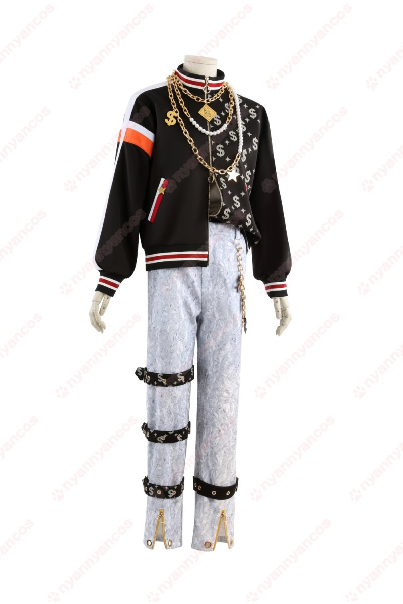 画像2: 高品質 実物撮影 明星スバル 天城一彩 葵ゆうた 天城燐音  エス  GODASH ごーだっしゅ  Ai☆$!!  シャッフルユニット あんさんぶるスターズ! あんスタ 風 コスチューム コスプレ衣装  オーダーメイド (2)