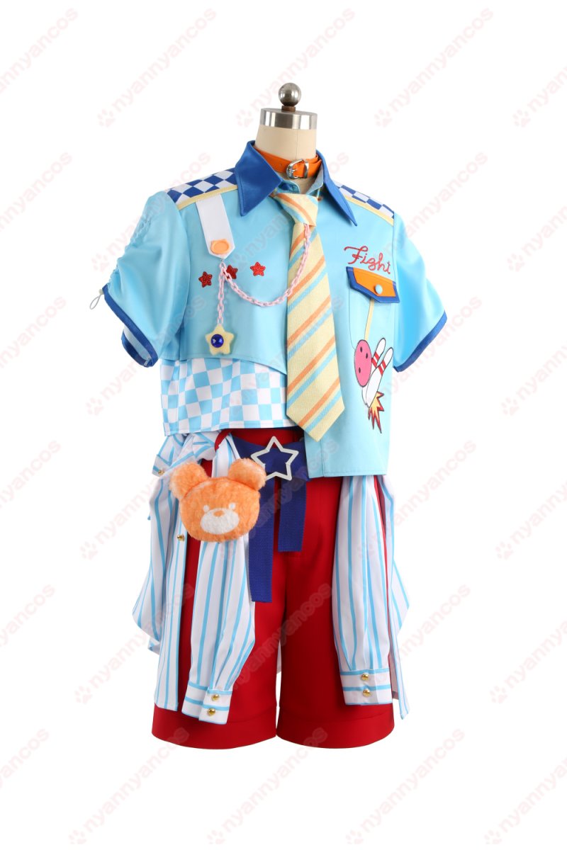画像3: 高品質 実物撮影 仁兎なずな 月永レオ 姫宮桃李 遊木真 カンナ クマクマレスＱ レスQベアズ  あんさんぶるスターズ! あんスタ 風 コスチューム コスプレ衣装  オーダーメイド (3)