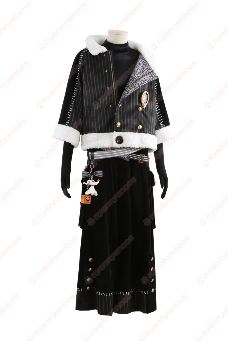 画像2: 高品質 実物撮影  シルバー Silver  2025 Lost in the Book 初めてのクリスマス  ツイステ  ツイステッドワンダーランド  風 コスチューム コスプレ衣装  オーダーメイド (2)