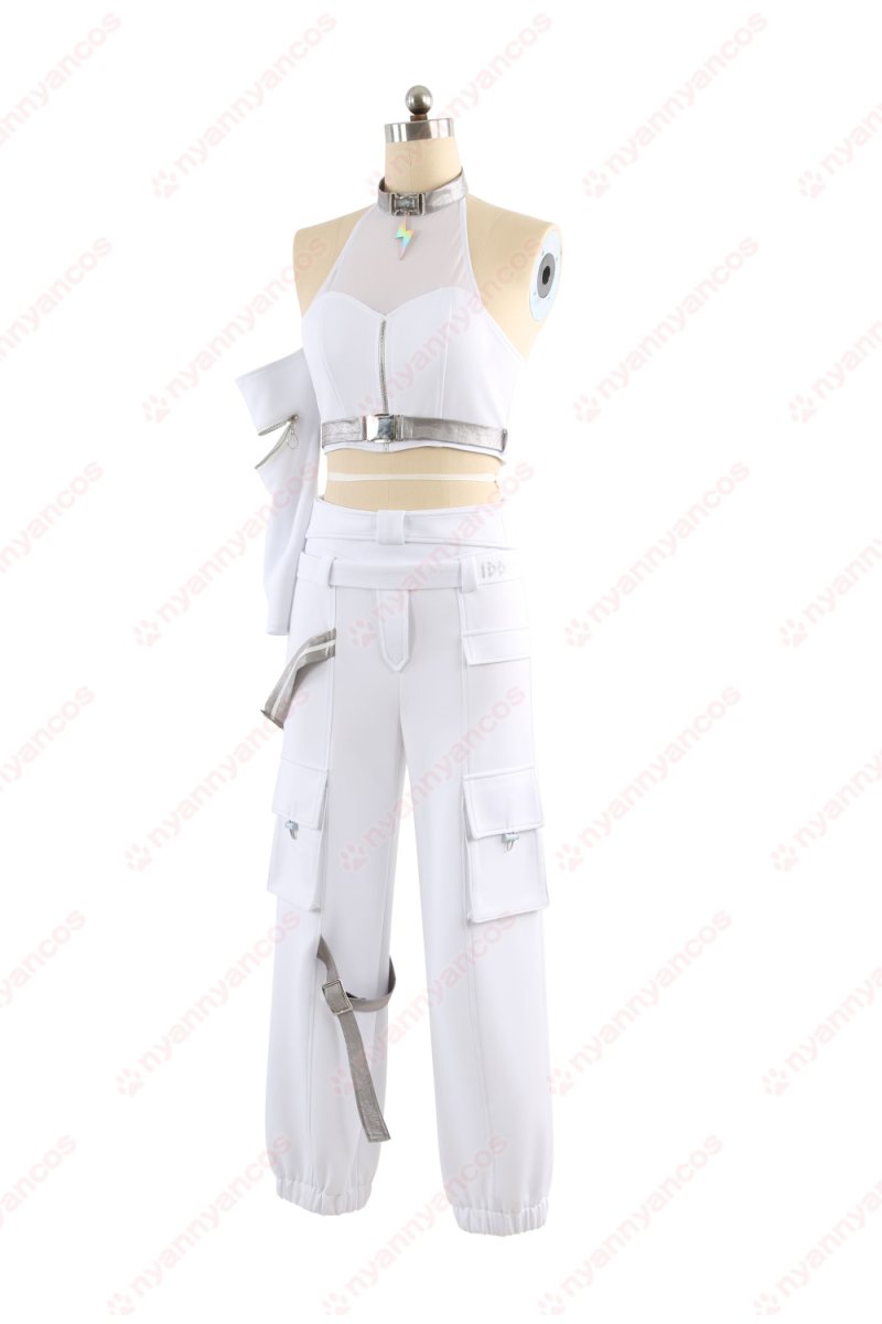 画像3: 高品質 実物撮影  巡音ルカ  アクセラレイト プロセカ プロジェクトセカイ カラフルステージ！ feat.初音ミク  風 コスプレ衣装 コスチューム オーダーメイド (3)