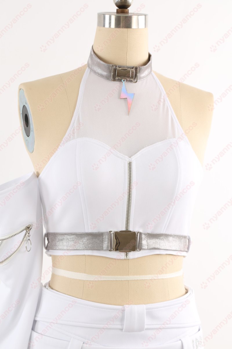 画像6: 高品質 実物撮影  巡音ルカ  アクセラレイト プロセカ プロジェクトセカイ カラフルステージ！ feat.初音ミク  風 コスプレ衣装 コスチューム オーダーメイド (6)