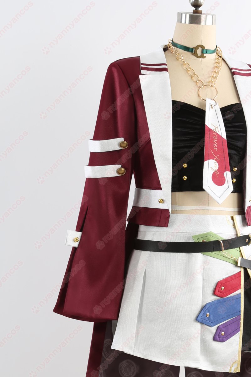 画像6: 高品質 実物撮影 Forever Young　フォーエバーヤング　勝負服  ウマ娘 プリティーダービー  風  コスプレ衣装 コスチューム オーダーメイド (6)